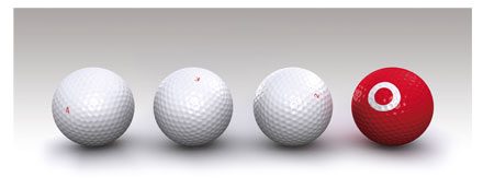 golf balls